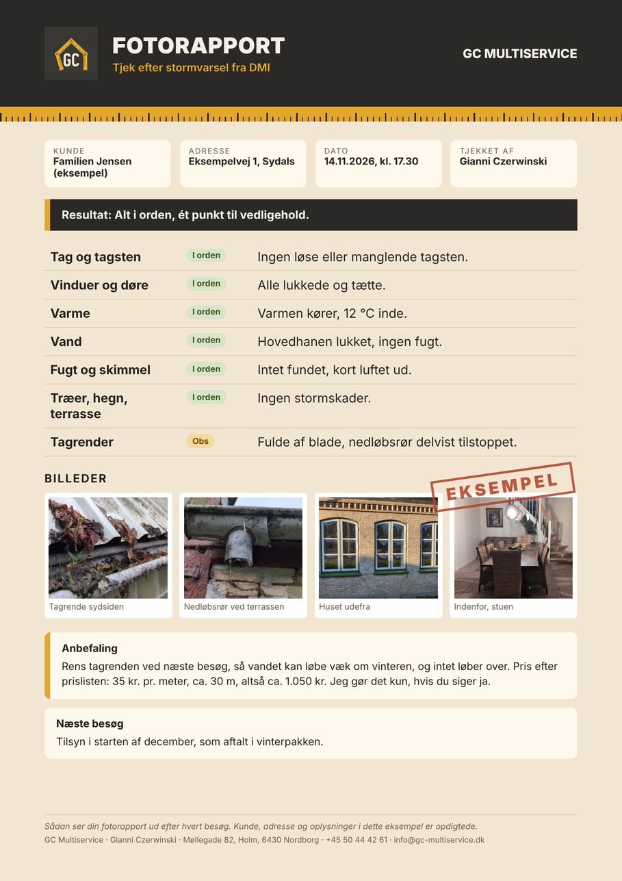 Eksempel på en fotorapport